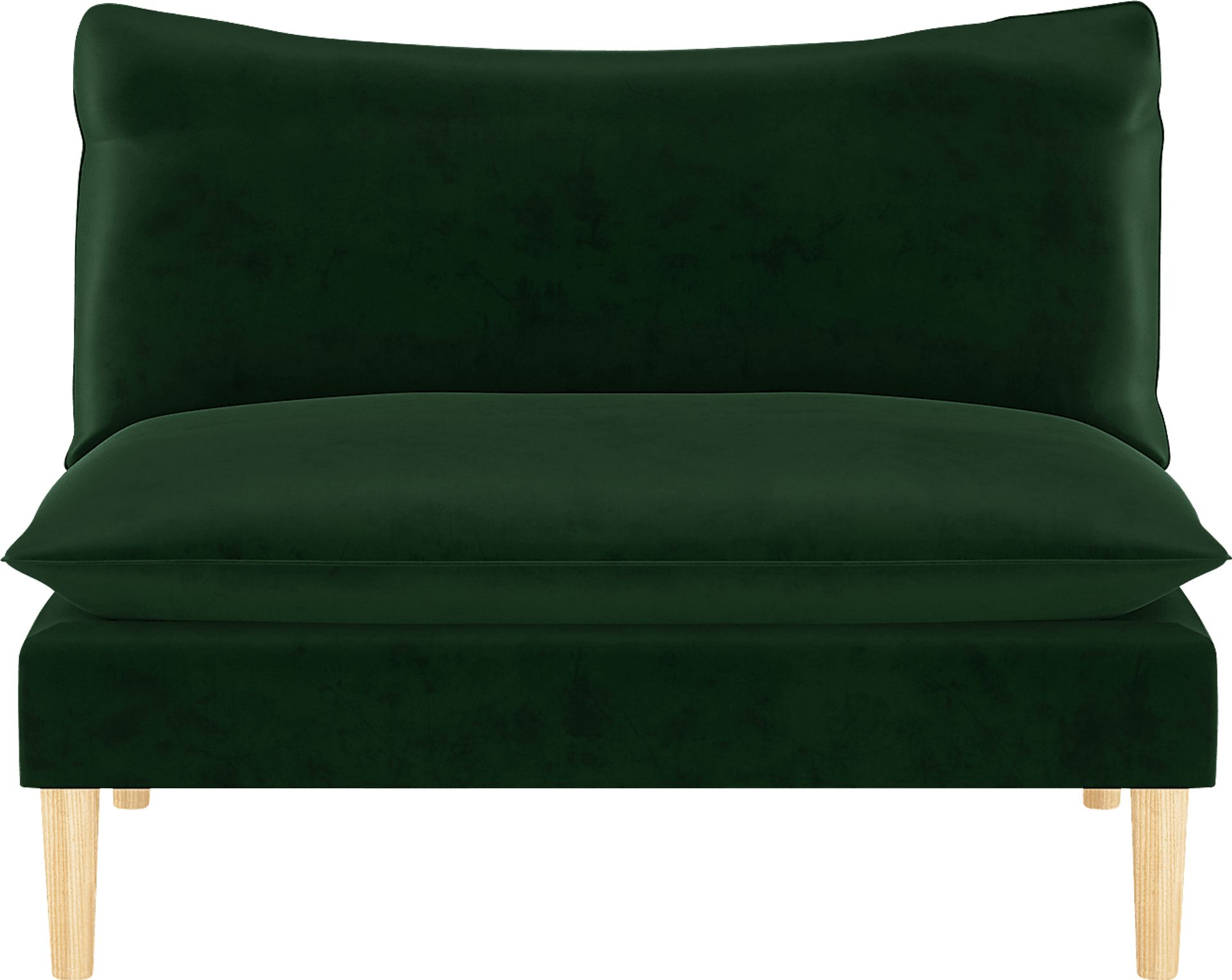 Deep Forest Emerald Settee - Image 2