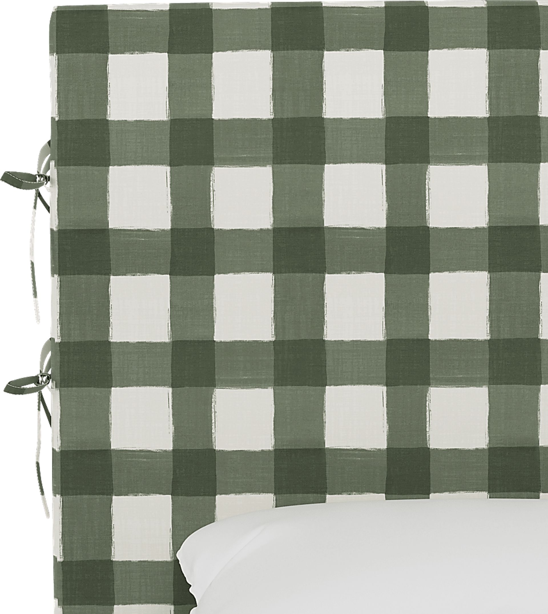 Deep Forest Sage Queen Upholstered Bed - Image 4