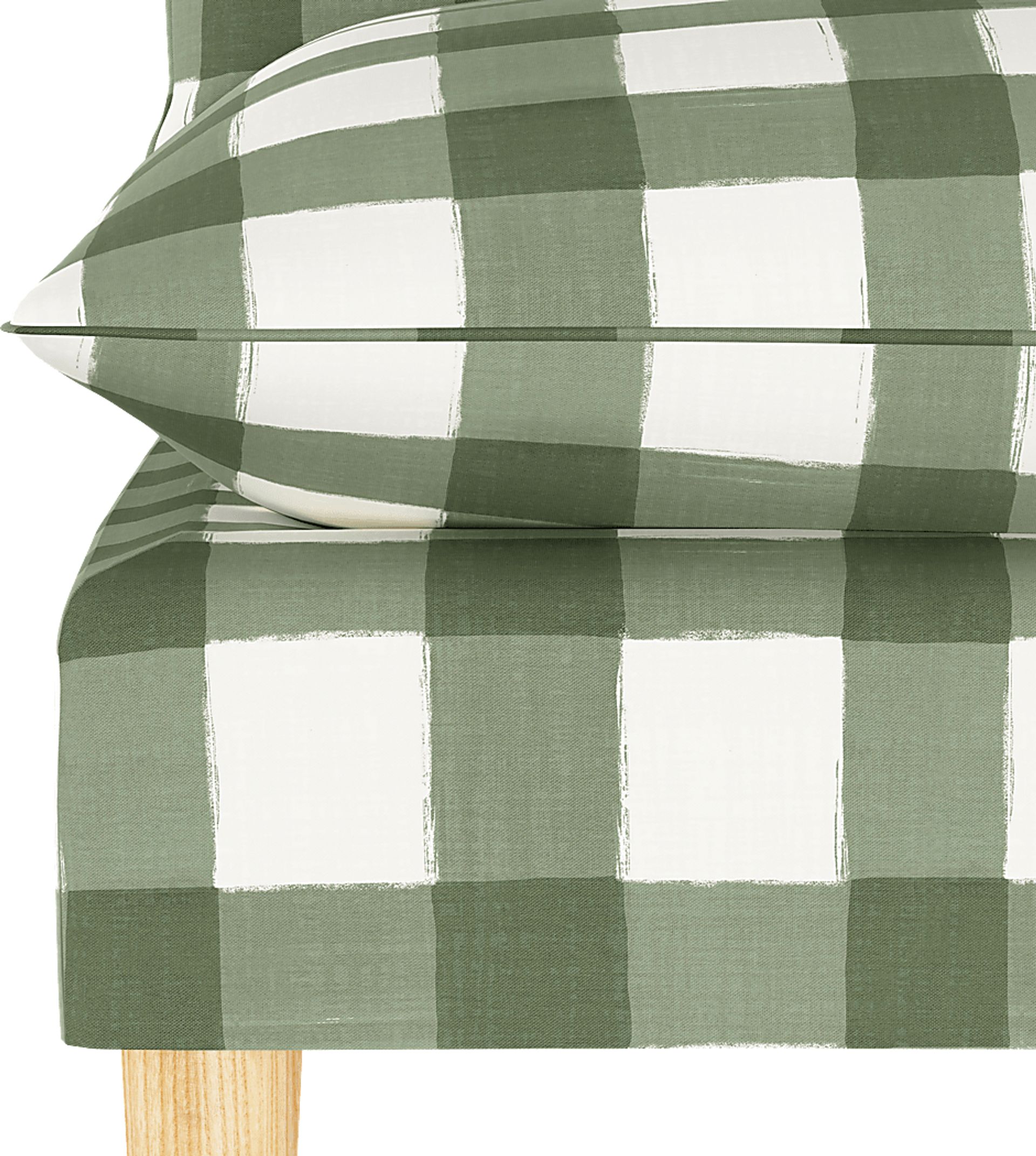 Deep Forest Sage Settee - Image 4