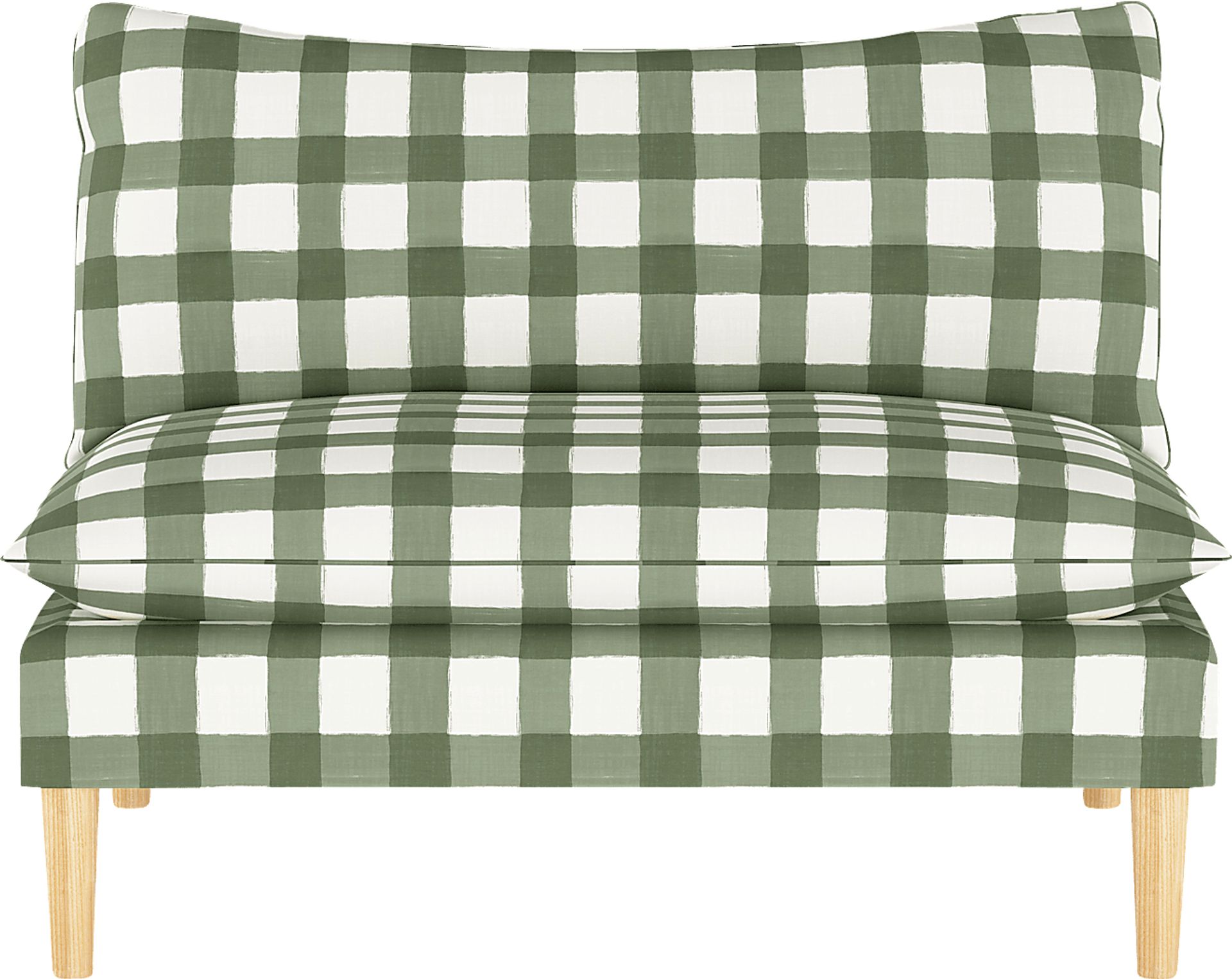 Deep Forest Sage Settee - Image 6