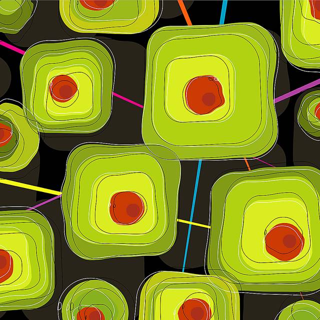 Deep Reverie Green Artwork - Thumbnail - Image 1