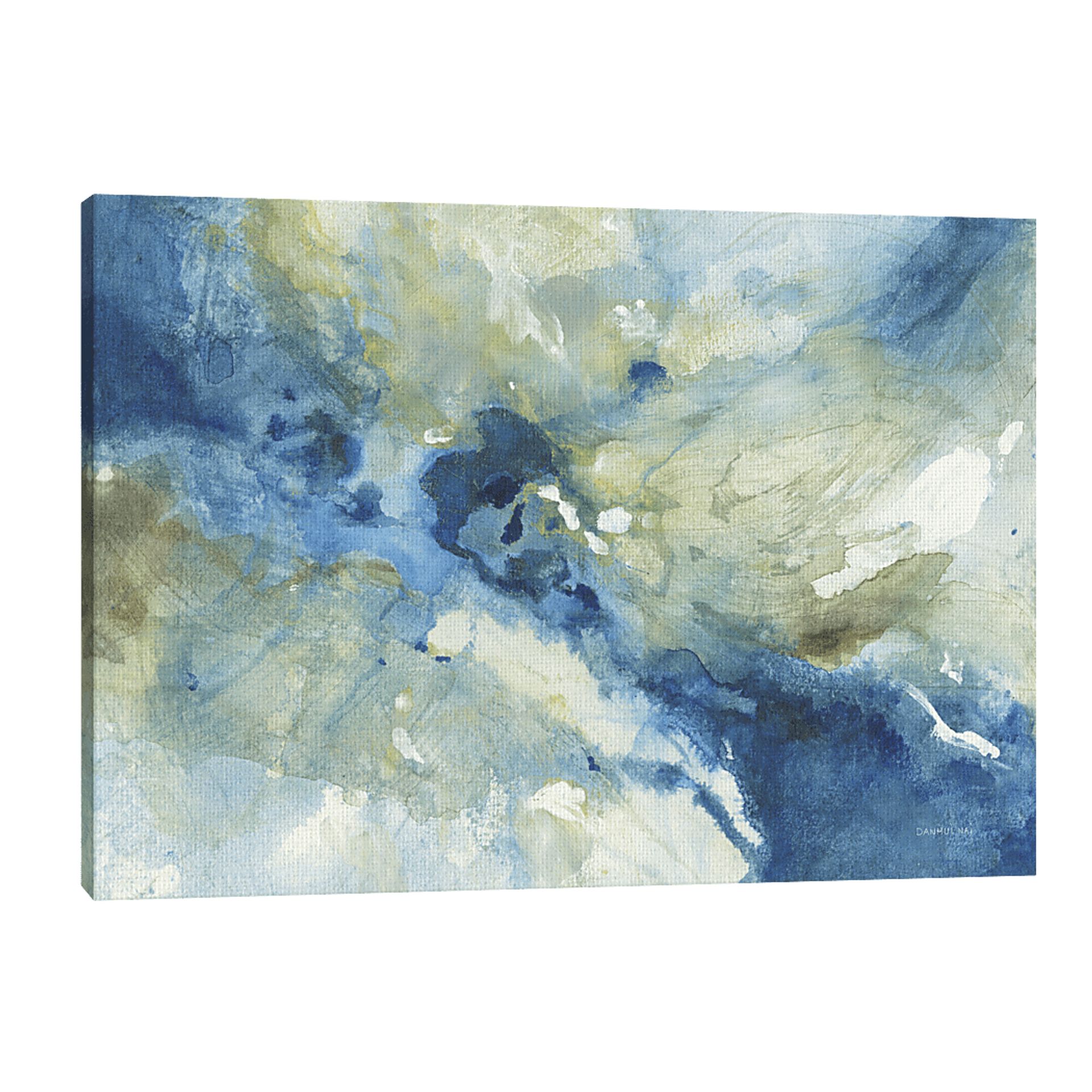Deep Streams Blue Artwork - Image 2