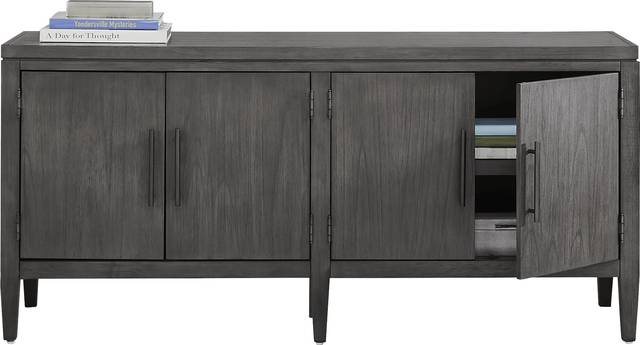 Deer Mountain Gray 65 in. Console - Thumbnail - Image 2