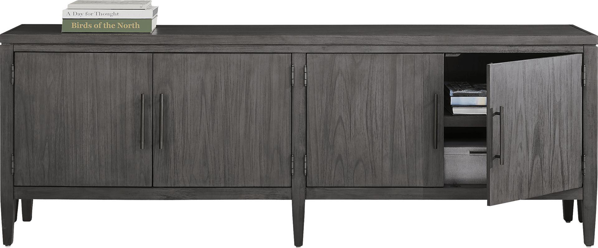 Deer Mountain Gray 85 in. Console - Image 3
