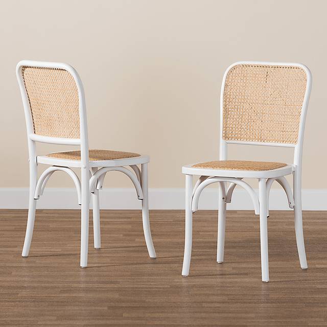 Deercrest White Dining Chair, Set of 2 - Thumbnail - Image 3
