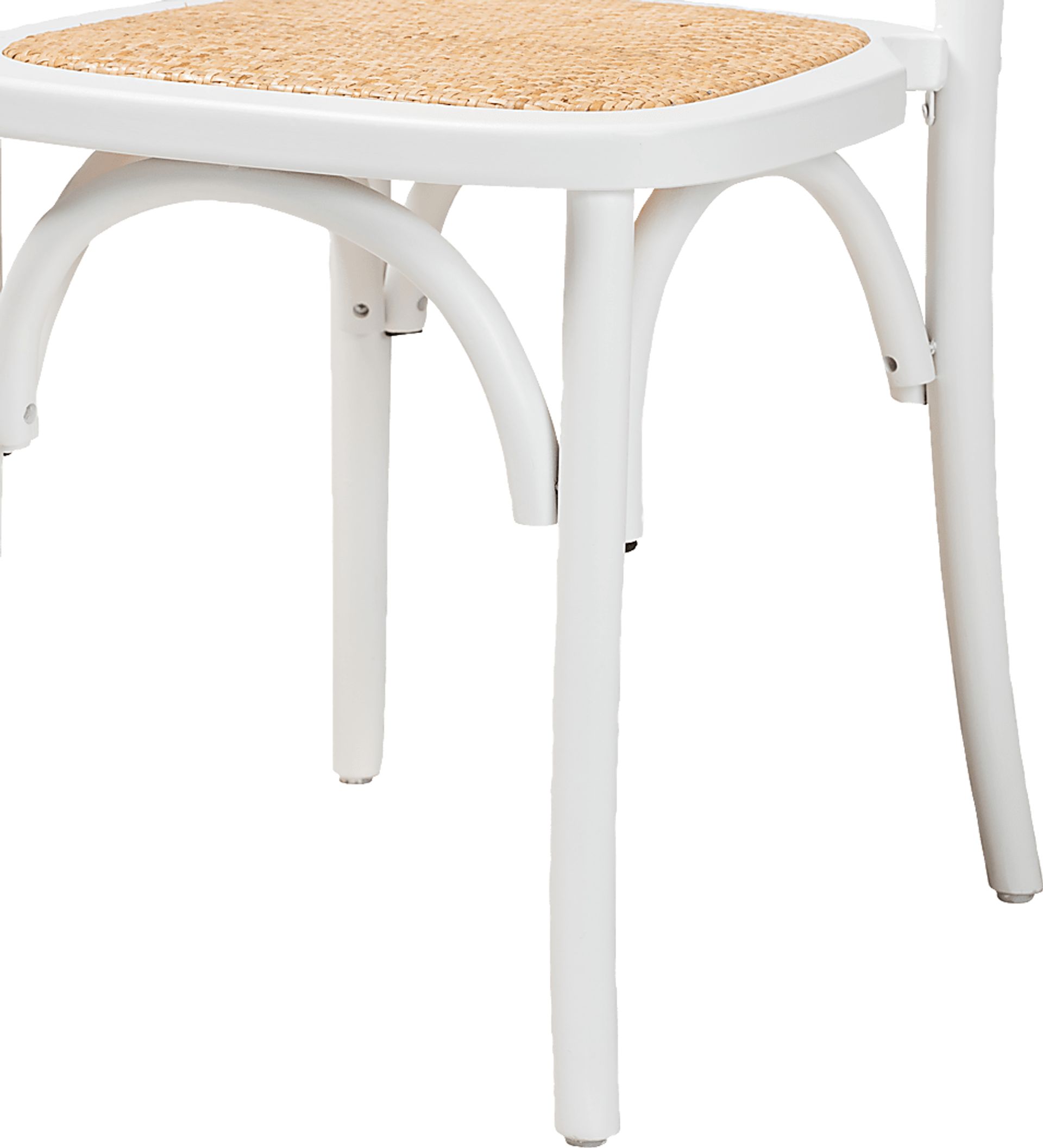 Deercrest White Dining Chair, Set of 2 - Image 4