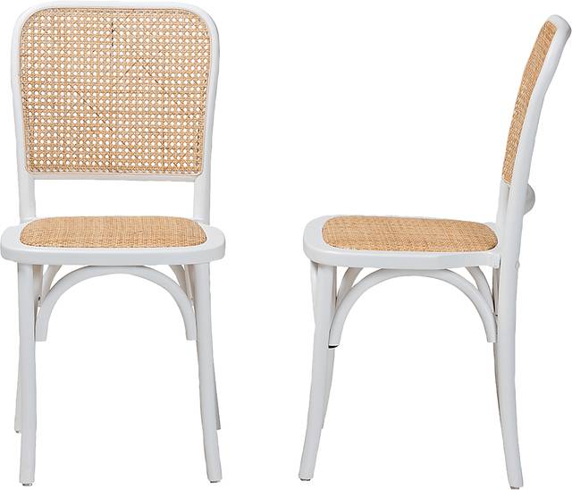 Deercrest White Dining Chair, Set of 2 - Thumbnail - Image 5