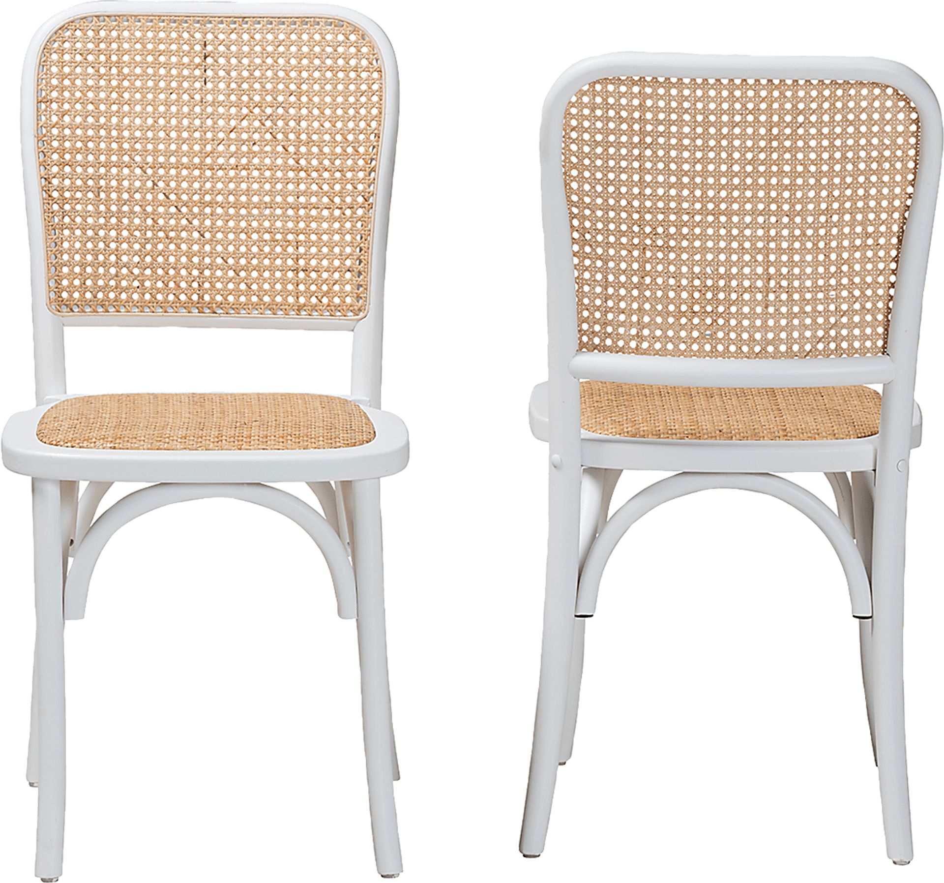 Deercrest White Dining Chair, Set of 2 - Image 7