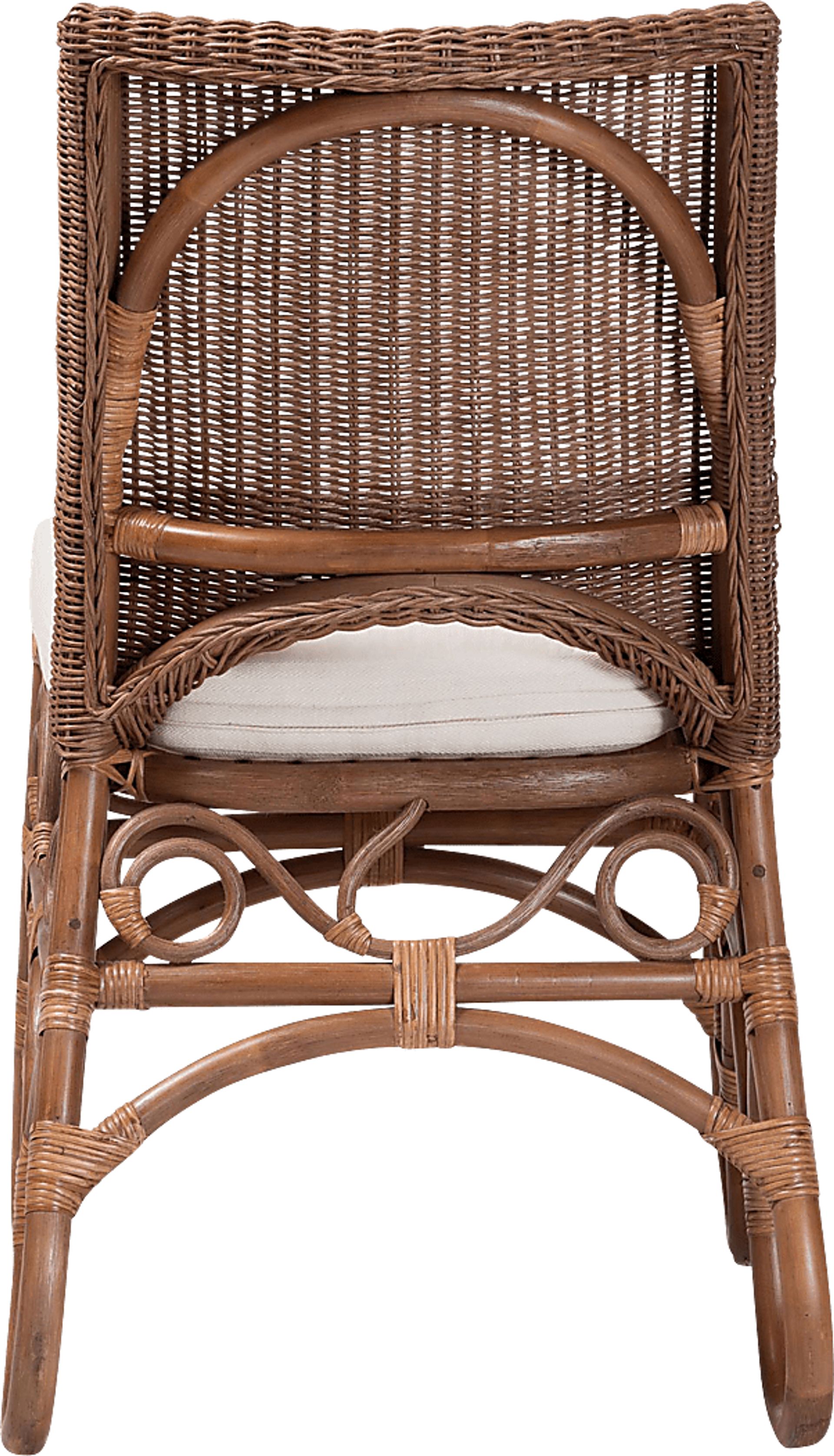 Defra Brown Side Chair - Image 3