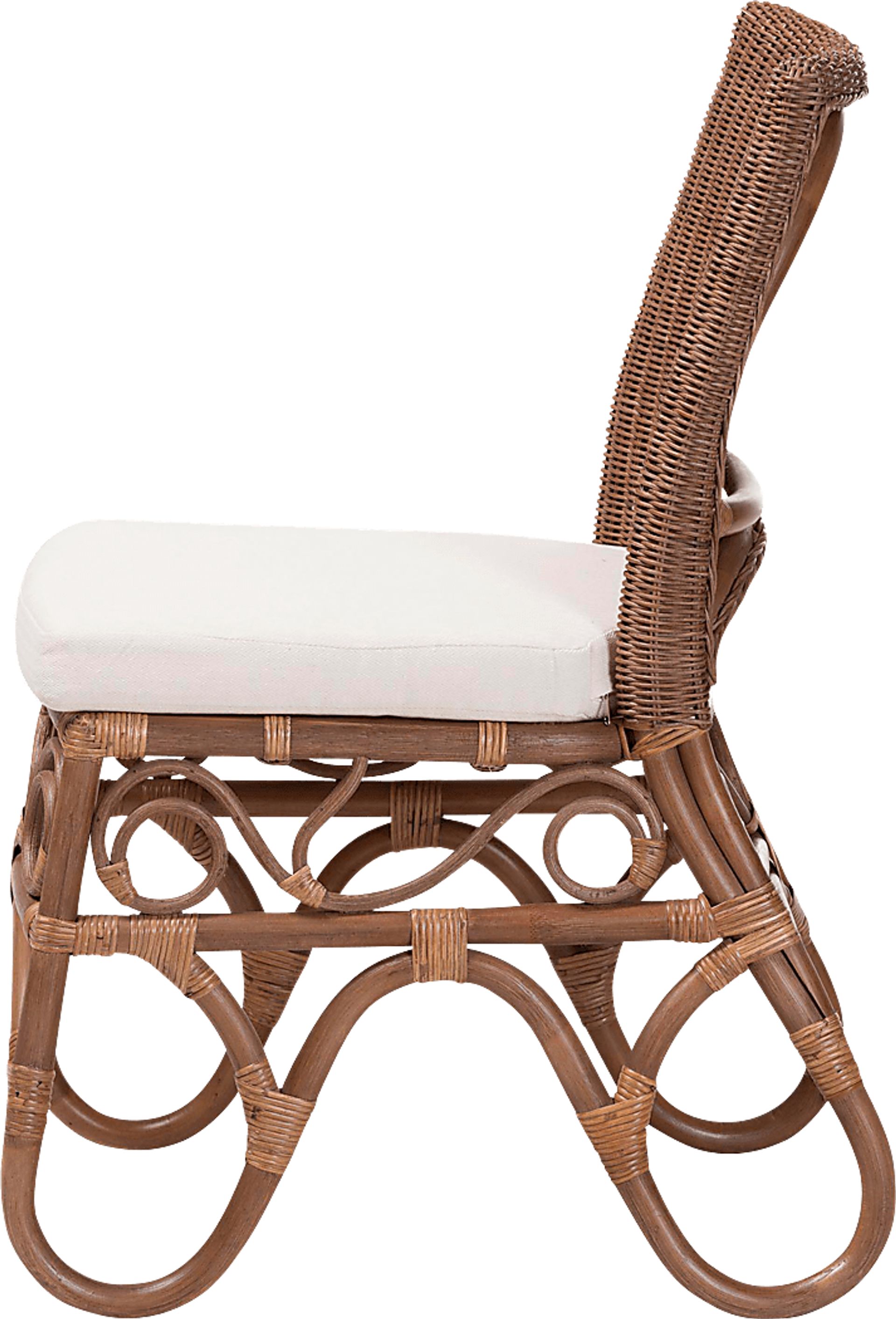 Defra Brown Side Chair - Image 6