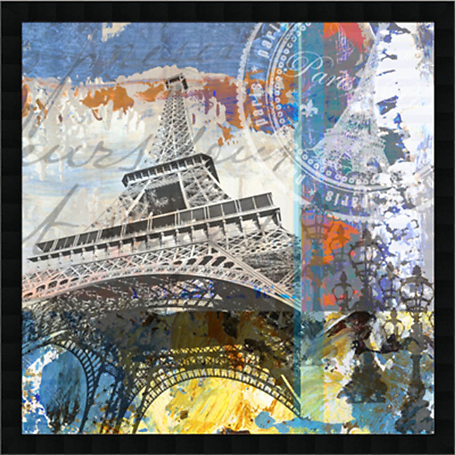 Degas Tower Gray Artwork - Image 1