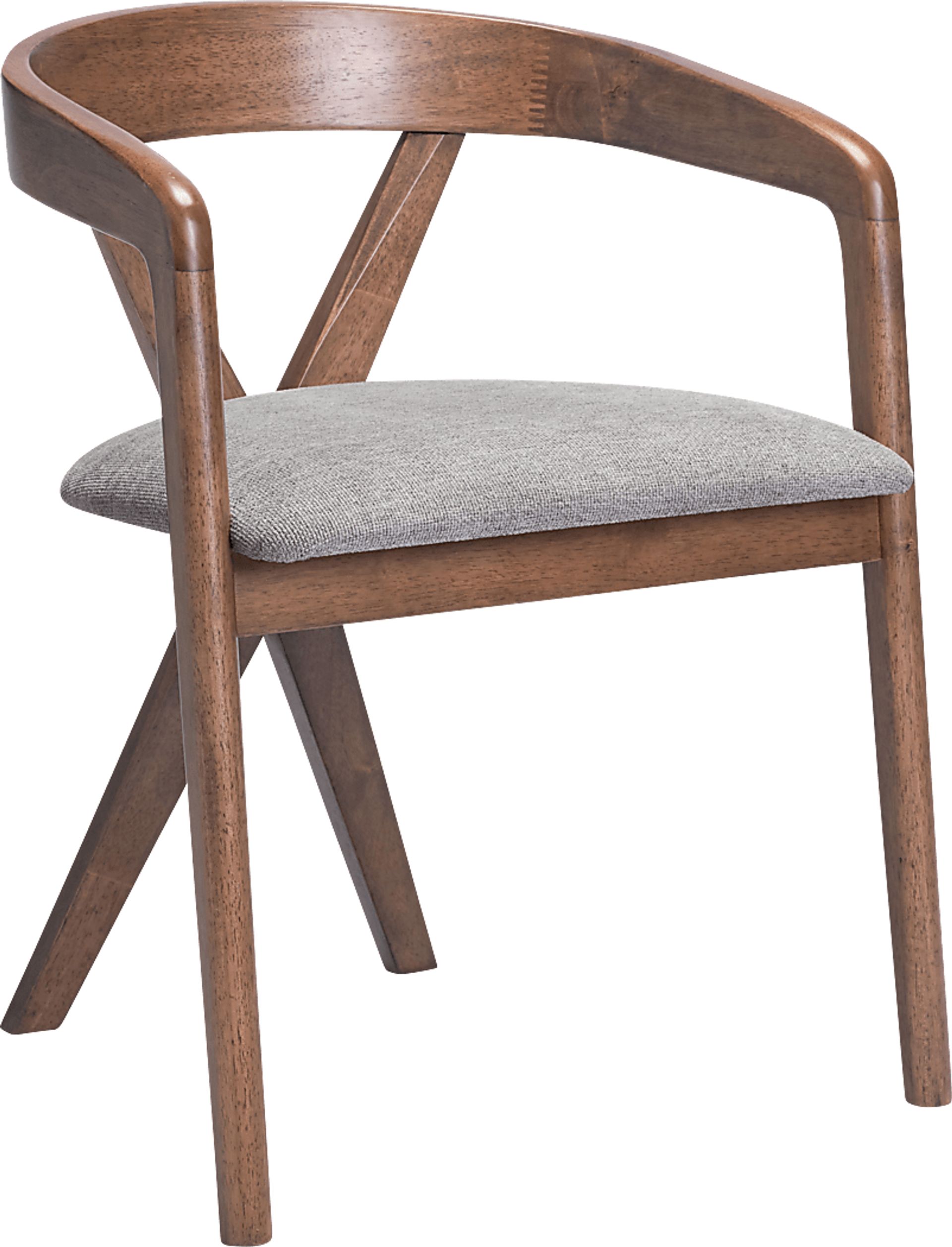 Degne Gray Dining Chair - Image 1