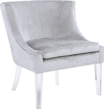 Deidre Silver Accent Chair
