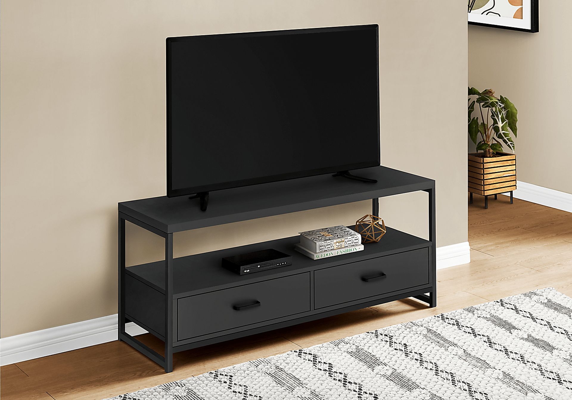 Deike Black 47 in. Console - Image 3