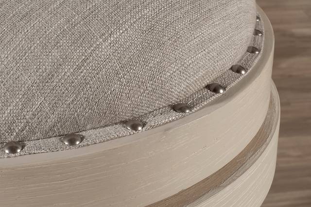 Deines White Swivel Counter Height Stool - Thumbnail - Image 4