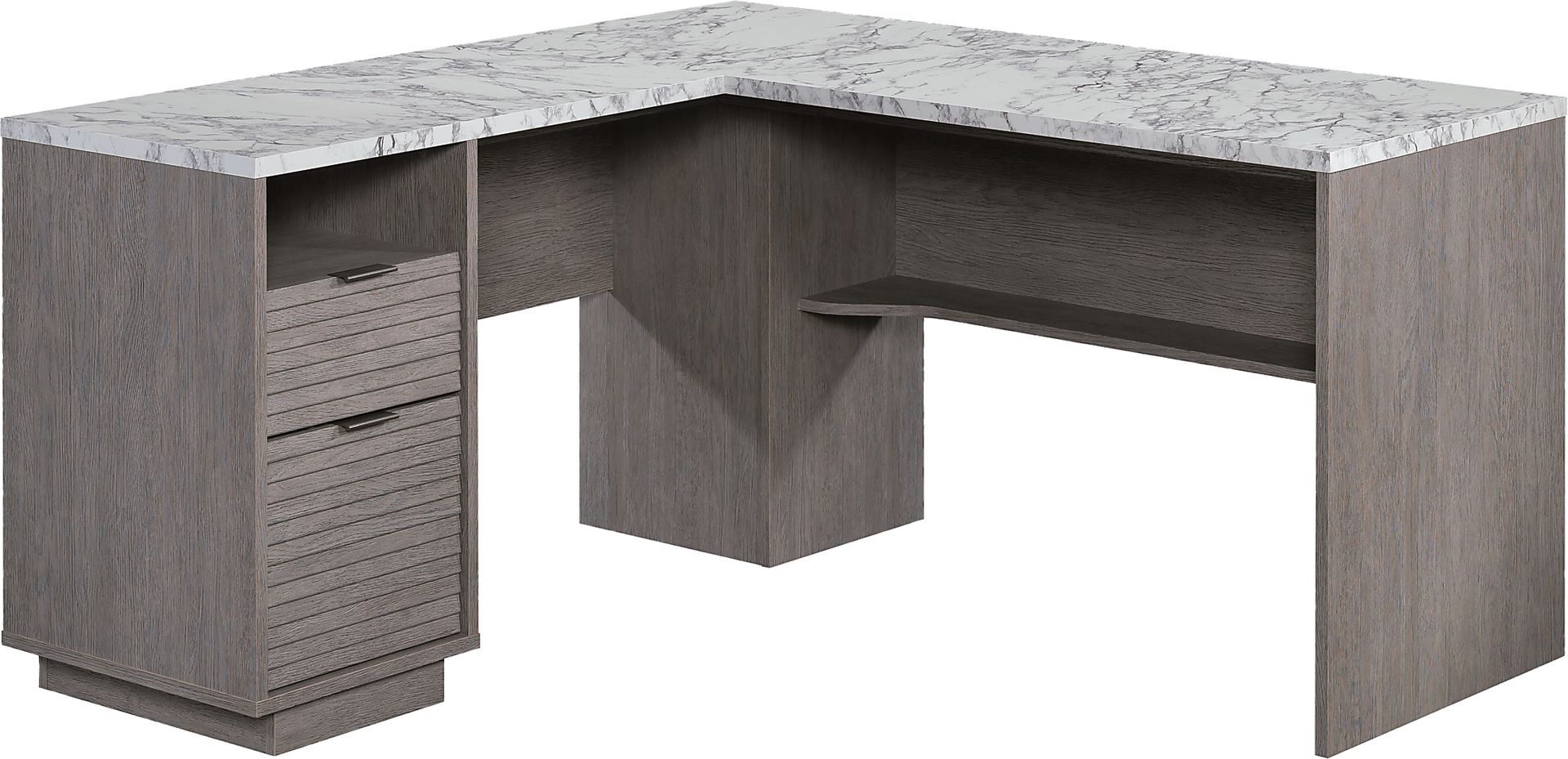 Deirdra Gray Desk - Image 1