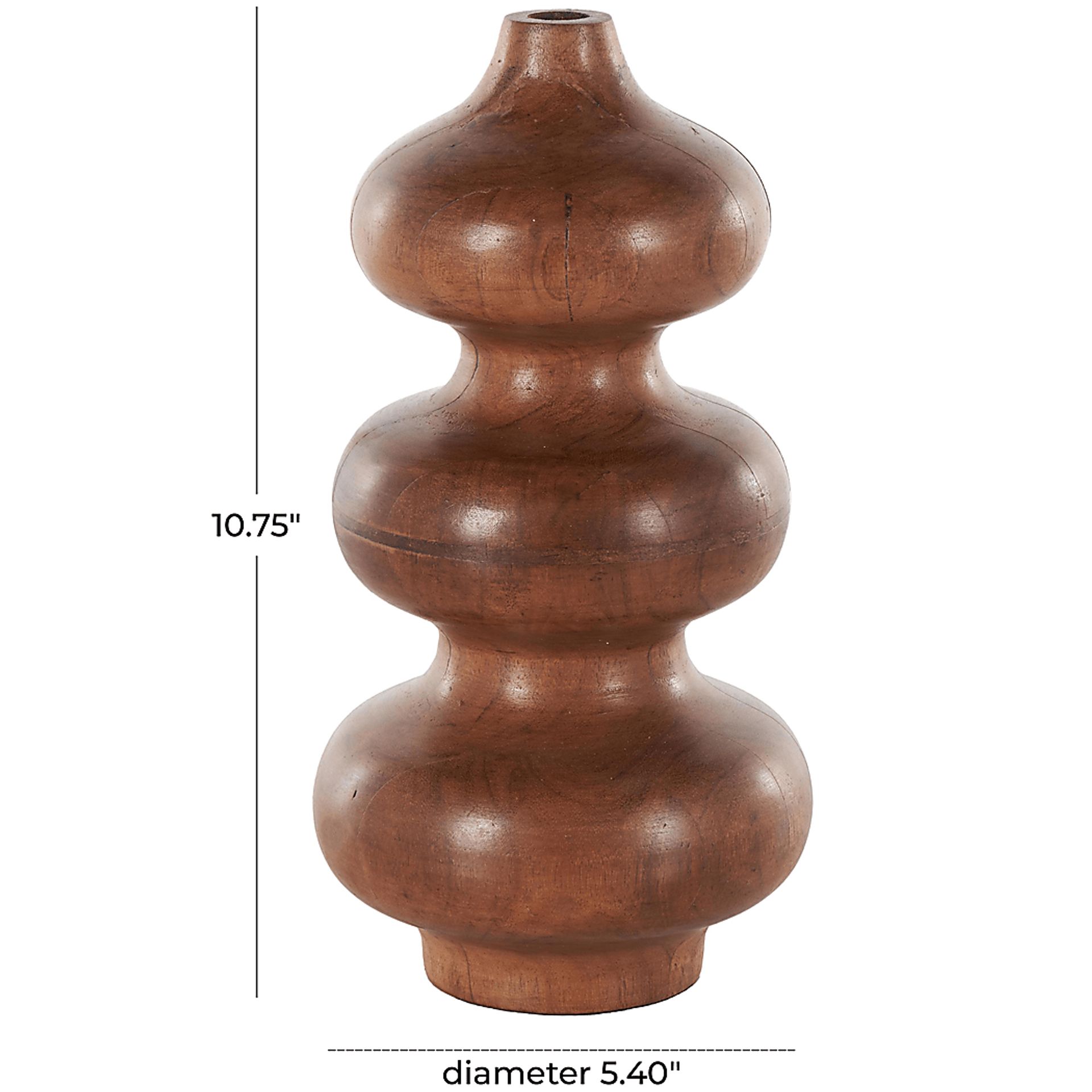 Deito Brown Vase - Image 4
