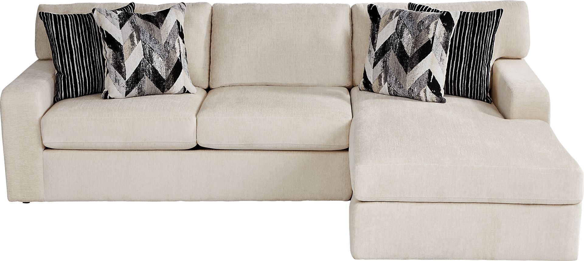 Dekker Park Beige 2 Pc Sectional - Image 3