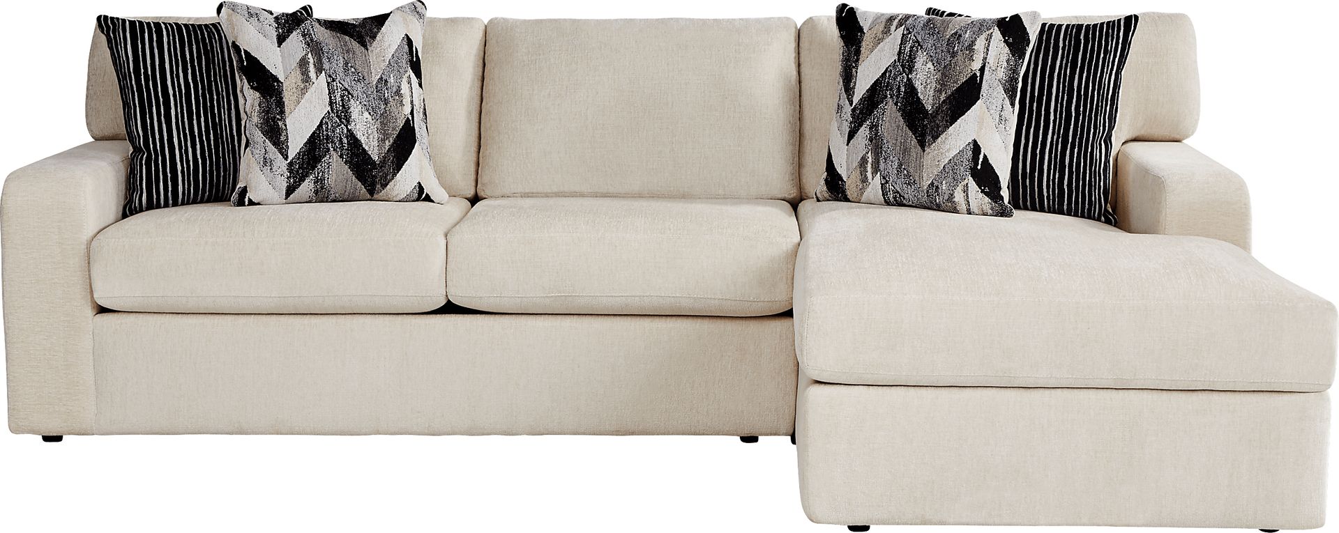 Dekker Park Beige 2 Pc Sectional - Image 1