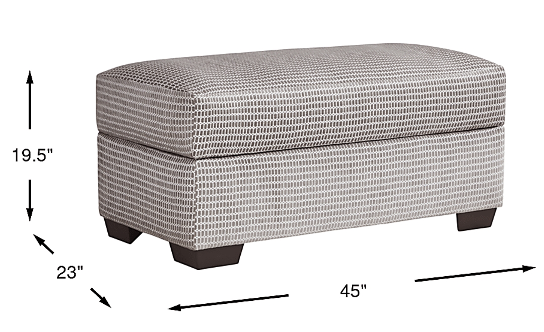 Dekker Park Storage Ottoman