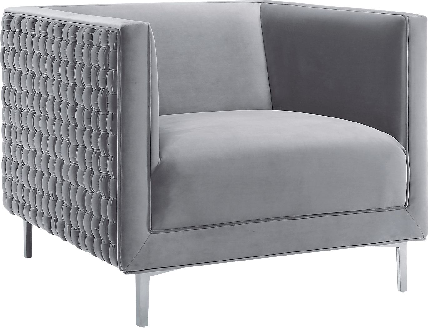 Del Ann Gray Accent Chair Rooms To Go