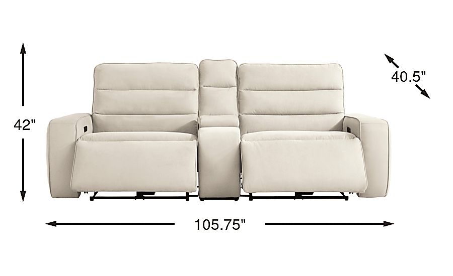 Del Mar Dual Power Recliner - Thumbnail 2