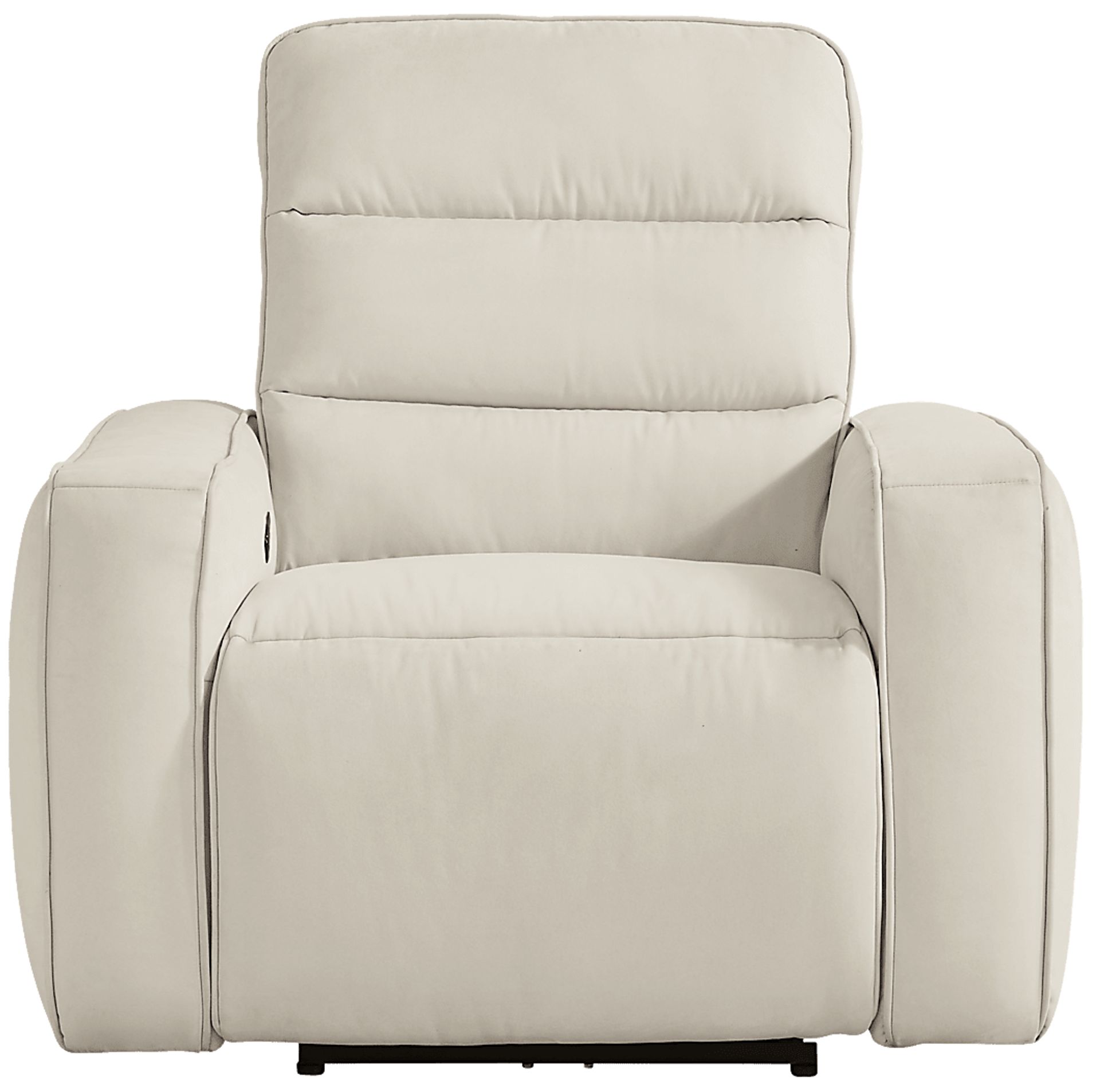 Del Mar Ivory Dual Power Recliner - Image 2