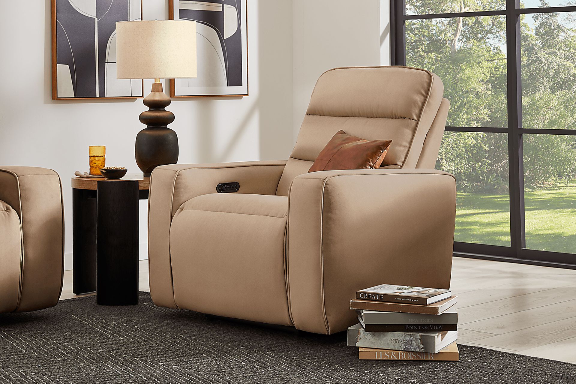 Del Mar Sand Dual Power Recliner - Image 5
