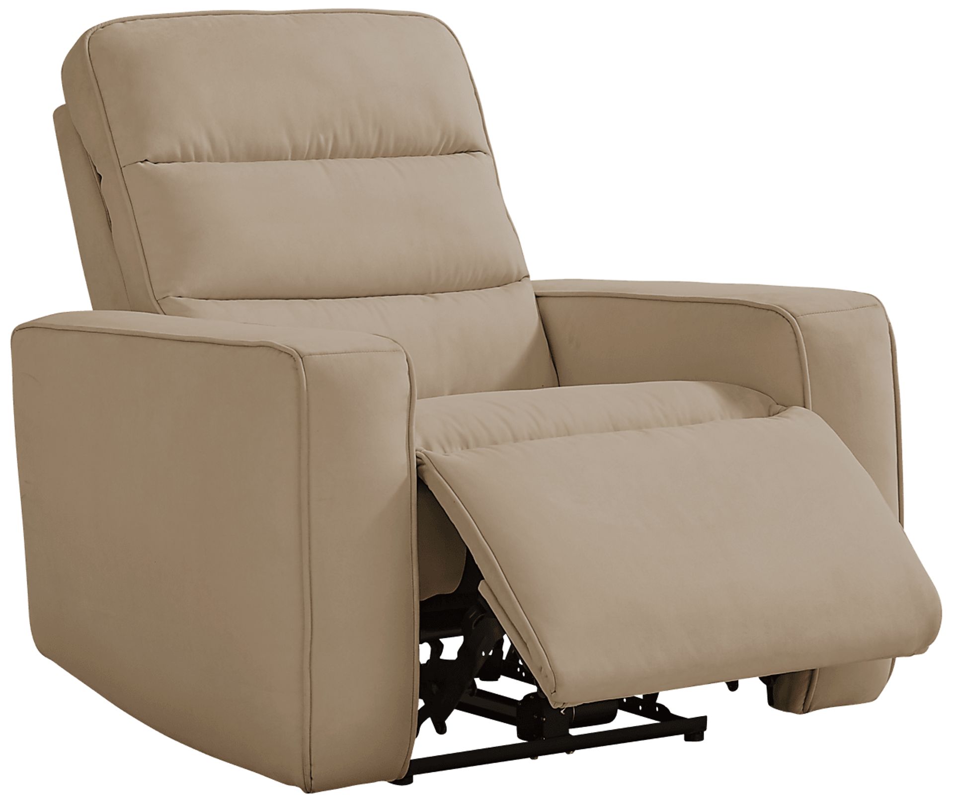 Del Mar Sand Dual Power Recliner - Image 1