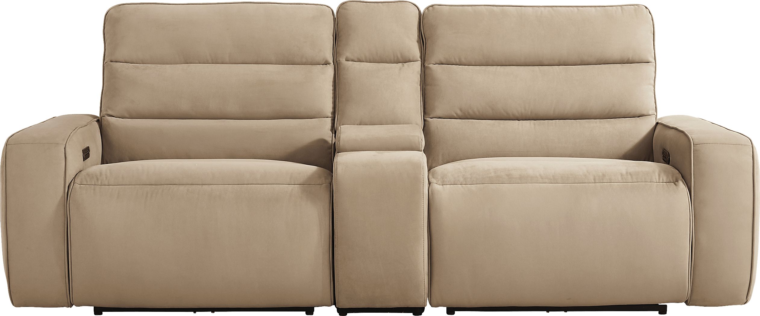 Pacific Heights Leather Dual Power Recliner - Thumbnail 3