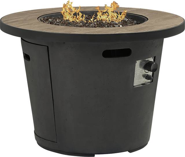 Del Rey Bronze Outdoor Fire Pit - Thumbnail - Image 2