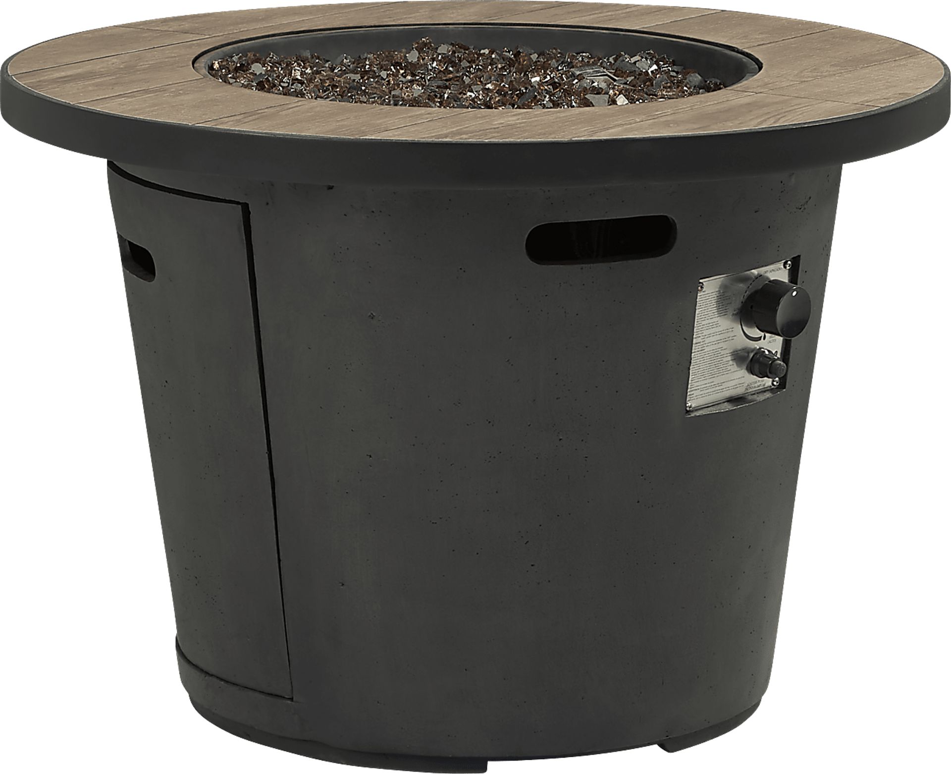 Del Rey Bronze Outdoor Fire Pit - Image 1