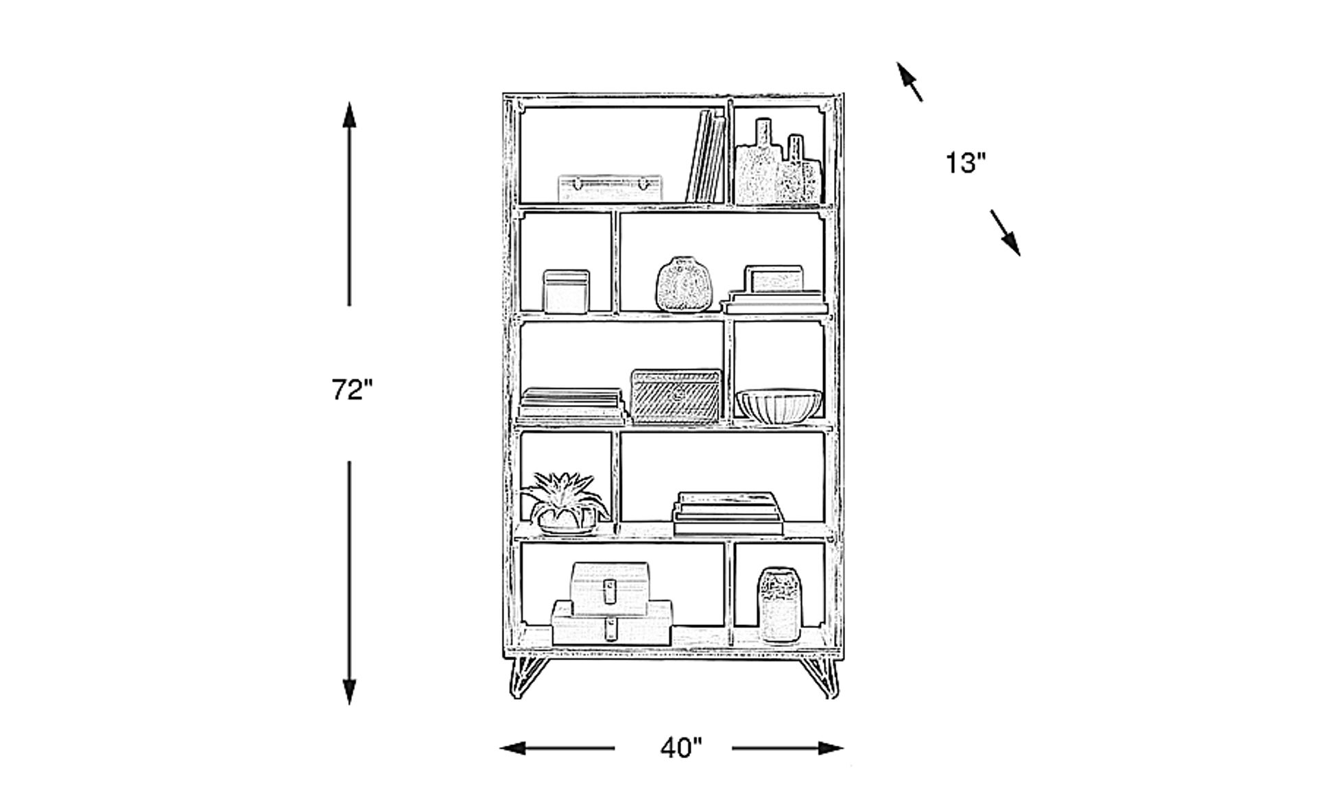Dimension Image. Please refer to the Dimension Tab on this page for dimension details.