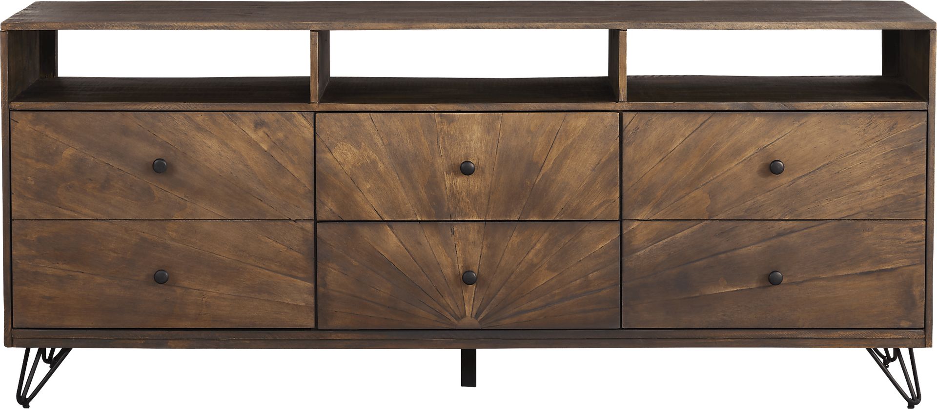 Del Sol Brown 71 in. Console - Image 1