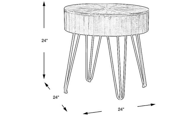 Dimension Image. Please refer to the Dimension Tab on this page for dimension details.