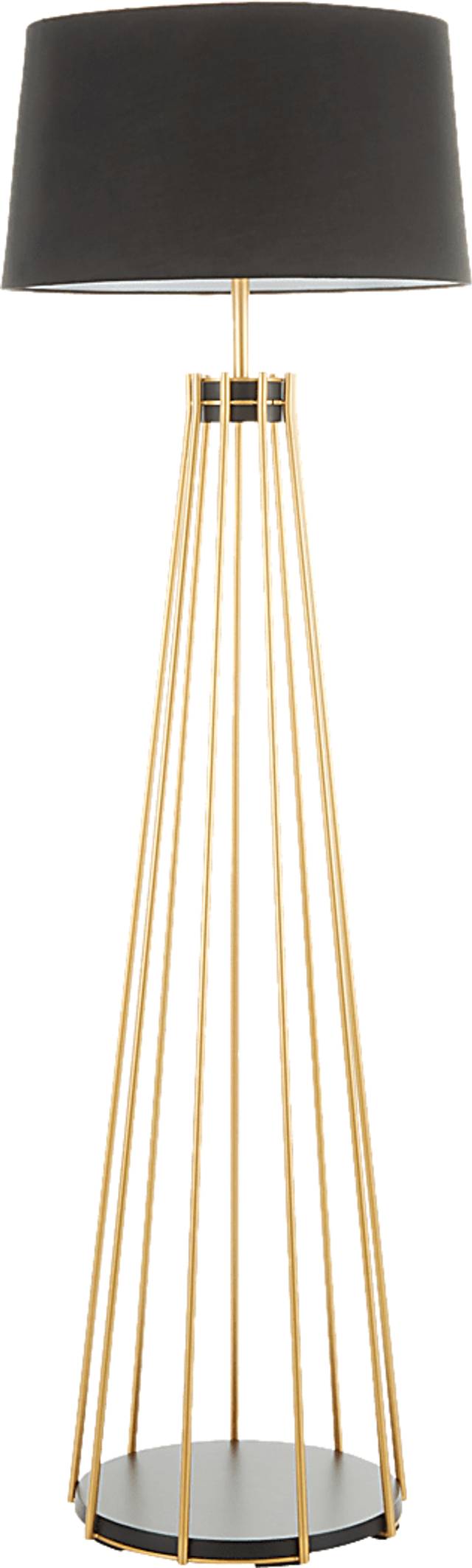 Delacroix Black Floor Lamp - Thumbnail - Image 1