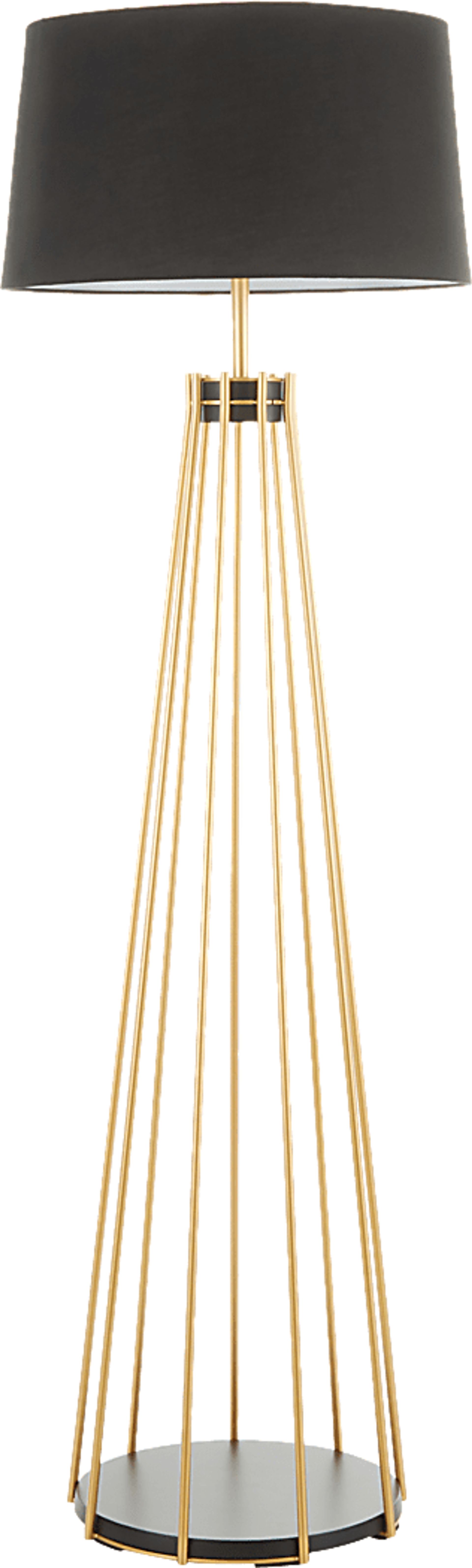 Delacroix Black Floor Lamp - Image 1