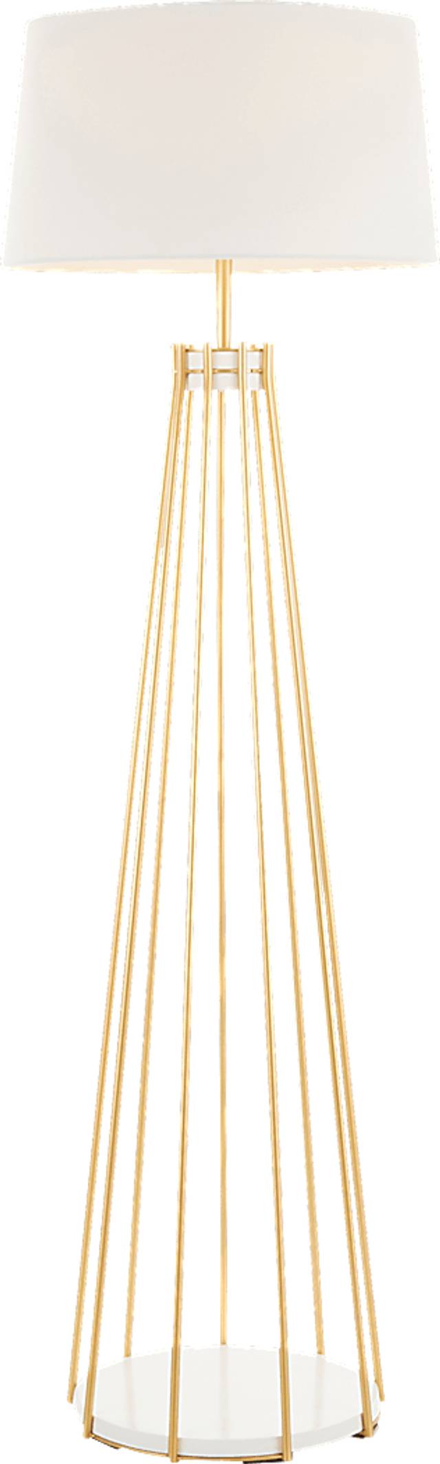 Delacroix White Floor Lamp - Thumbnail - Image 2
