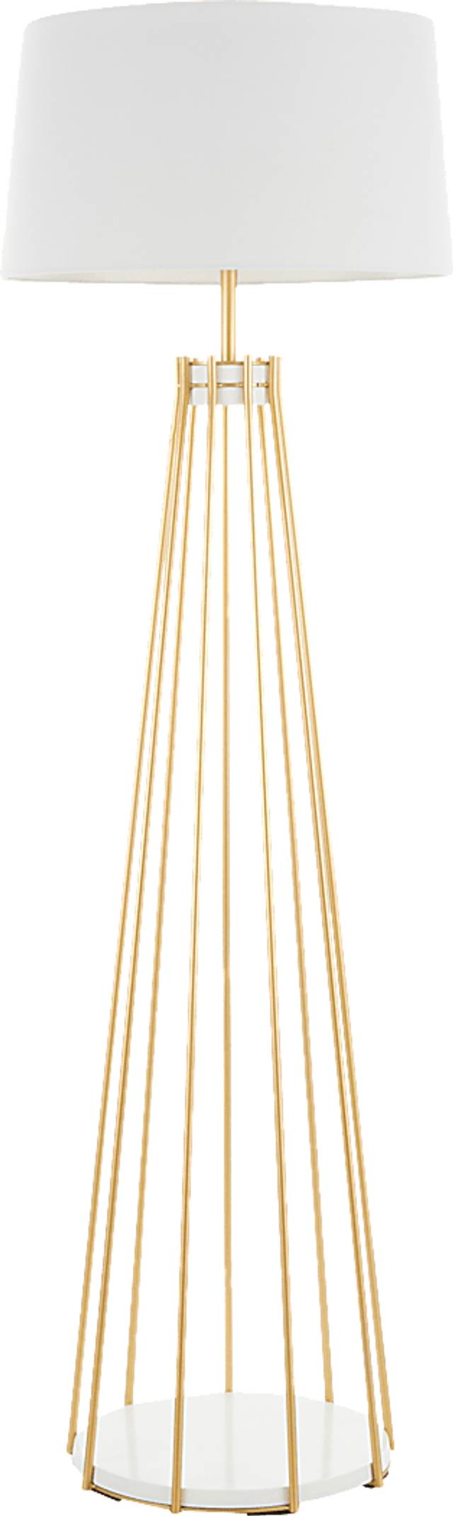Delacroix White Floor Lamp - Thumbnail - Image 1