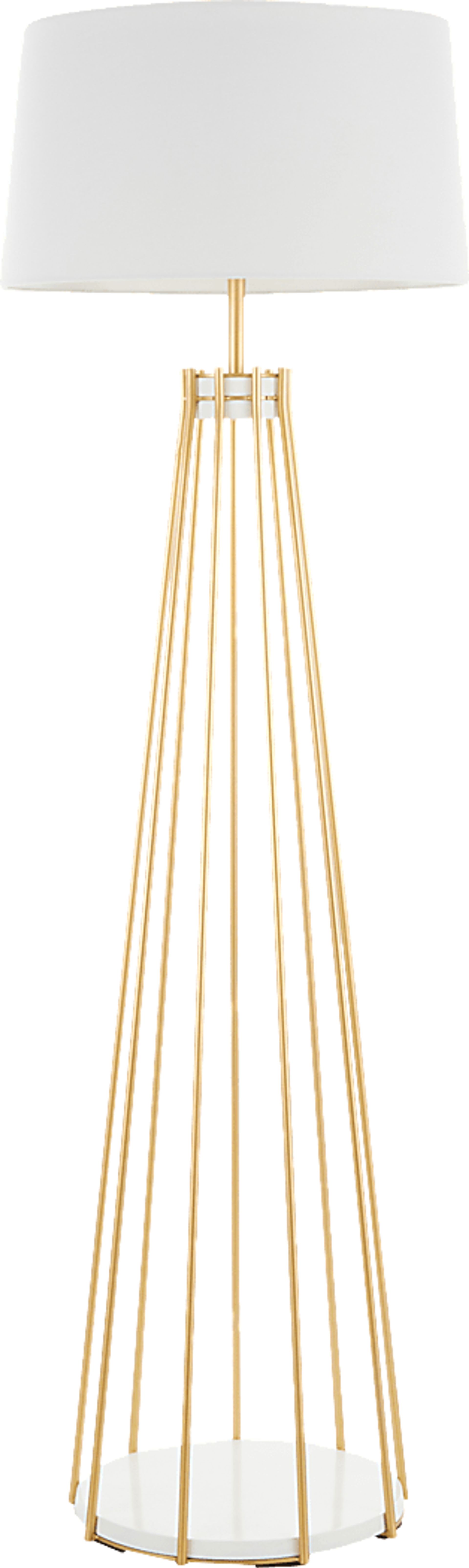 Delacroix White Floor Lamp - Image 1