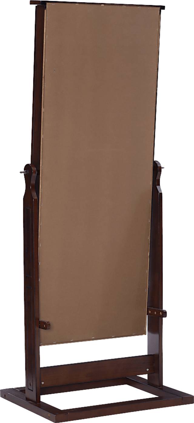 Delafield Brown Cheval Jewelry Armoire - Thumbnail - Image 5