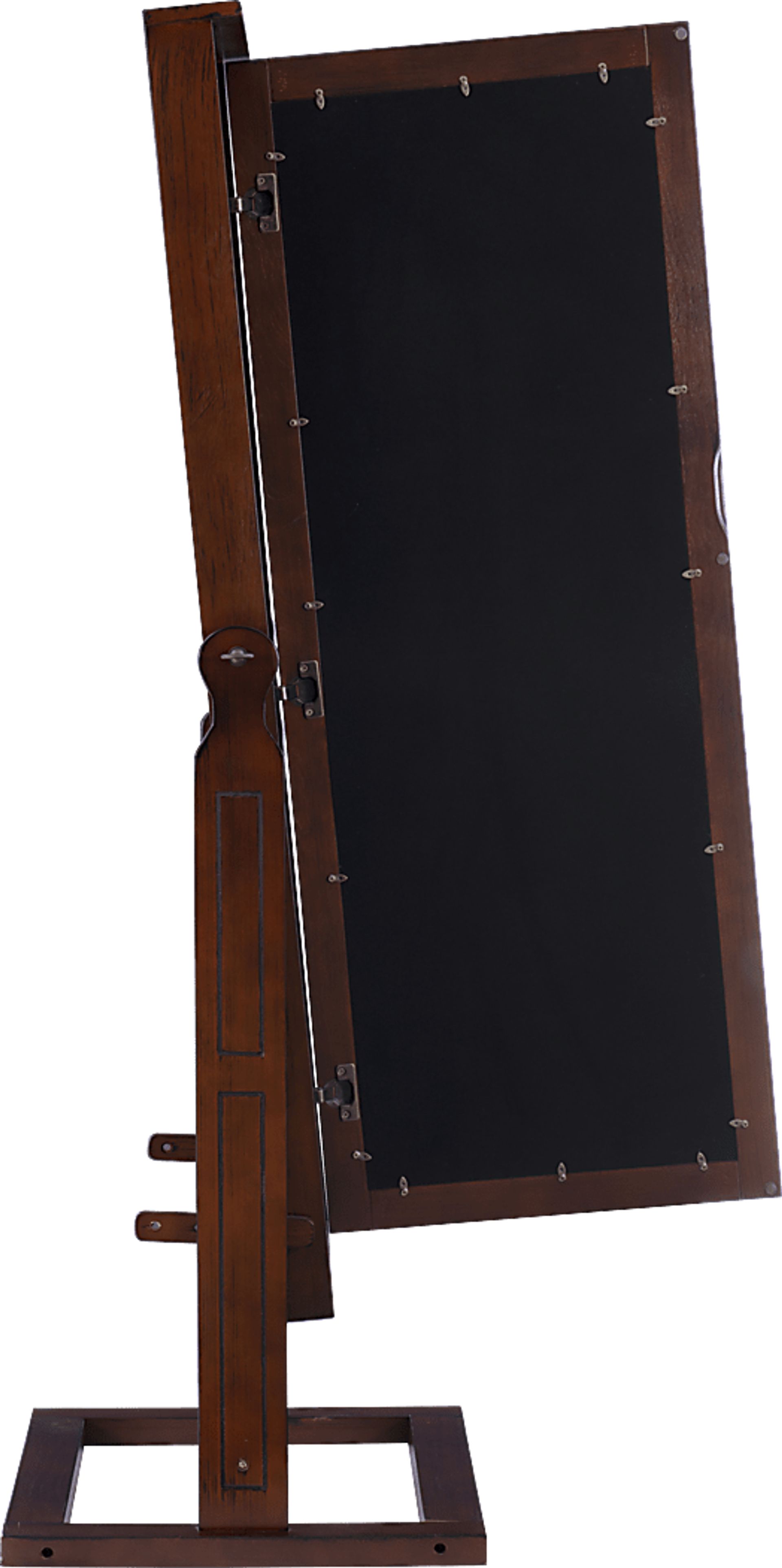 Delafield Brown Cheval Jewelry Armoire - Image 9