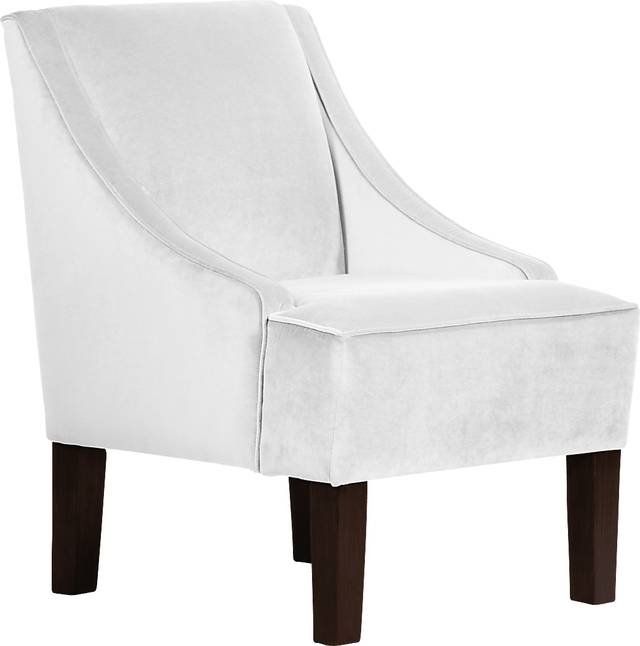 Delana White Chair - Thumbnail - Image 1