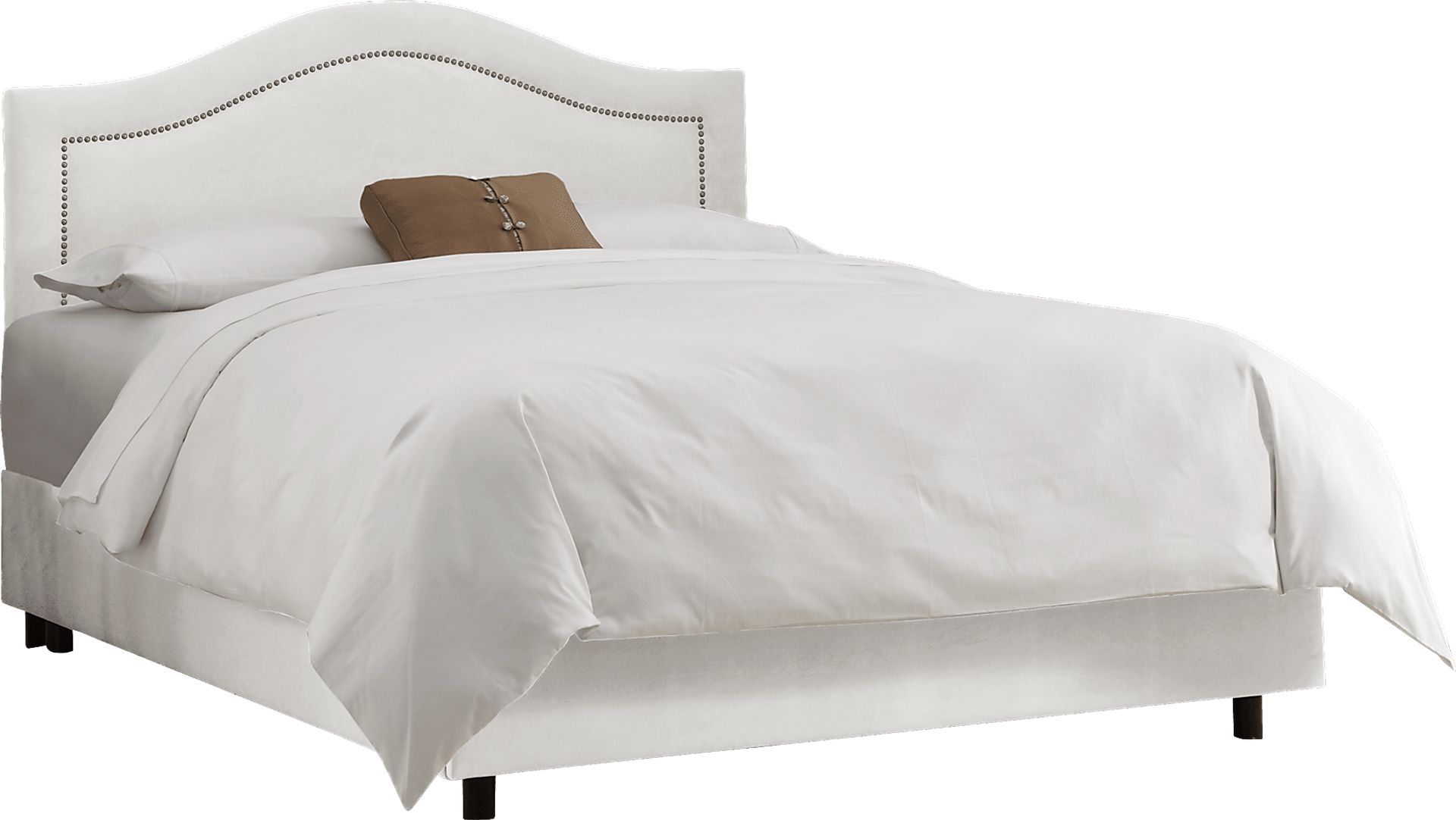 Delana White Queen Bed - Image 1