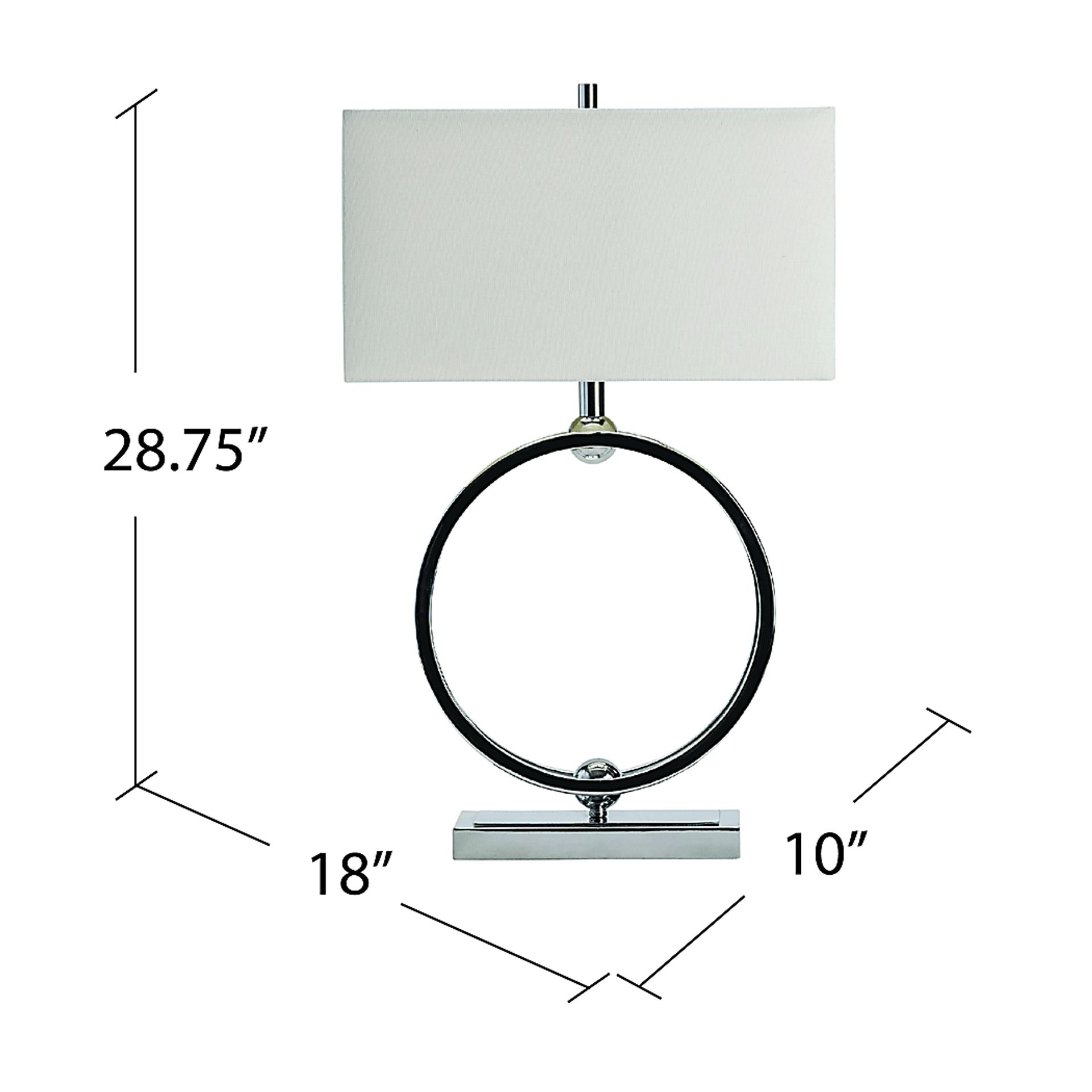 Delancey Court Chrome Lamp - Image 4
