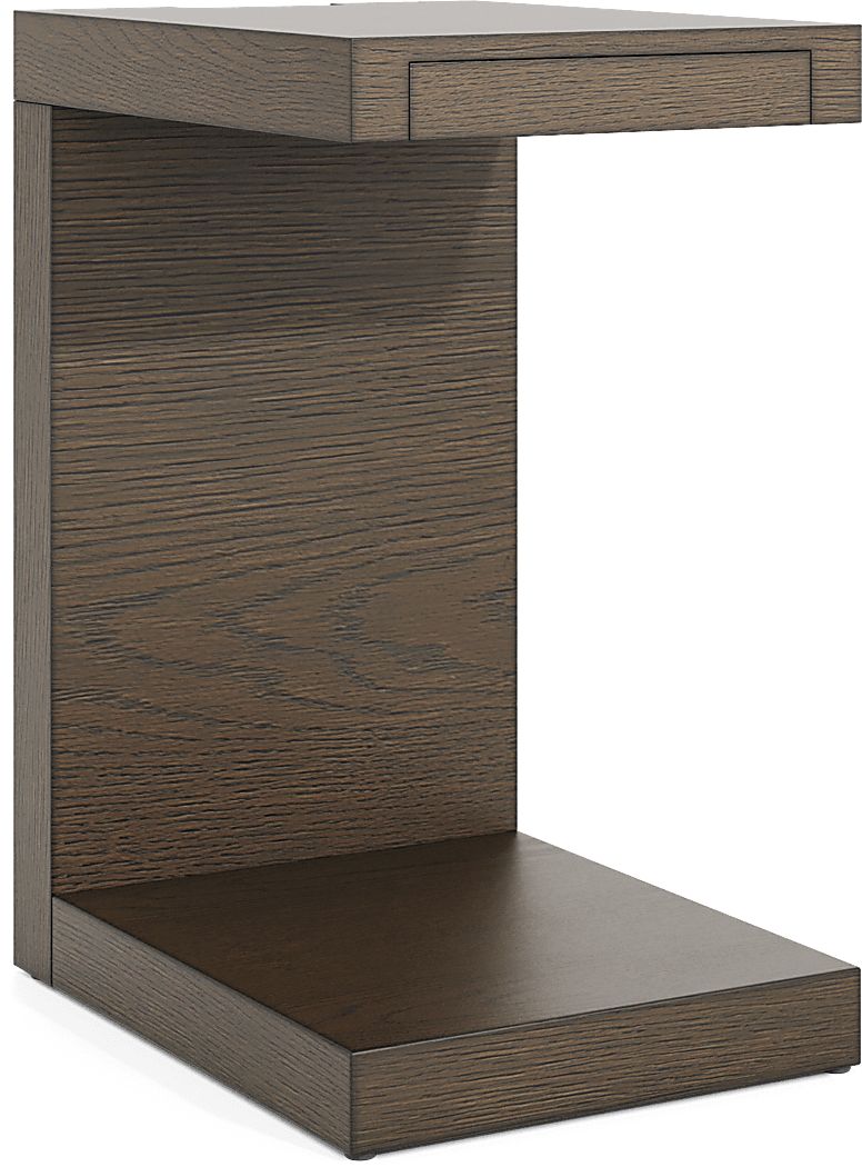 Delano Brown End Table