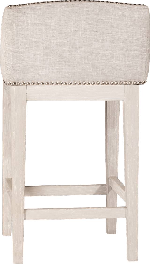 Delany White Counter Height Stool, Set of 2 - Thumbnail - Image 4