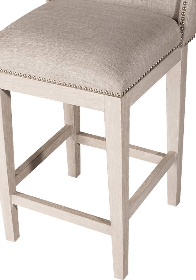 Delany White Counter Height Stool, Set of 2 - Thumbnail - Image 6