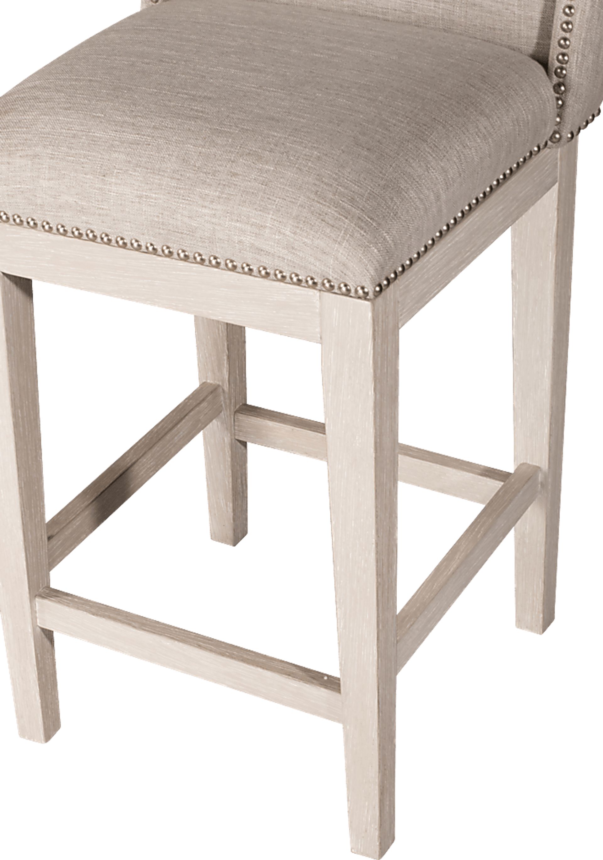 Delany White Counter Height Stool, Set of 2 - Image 6