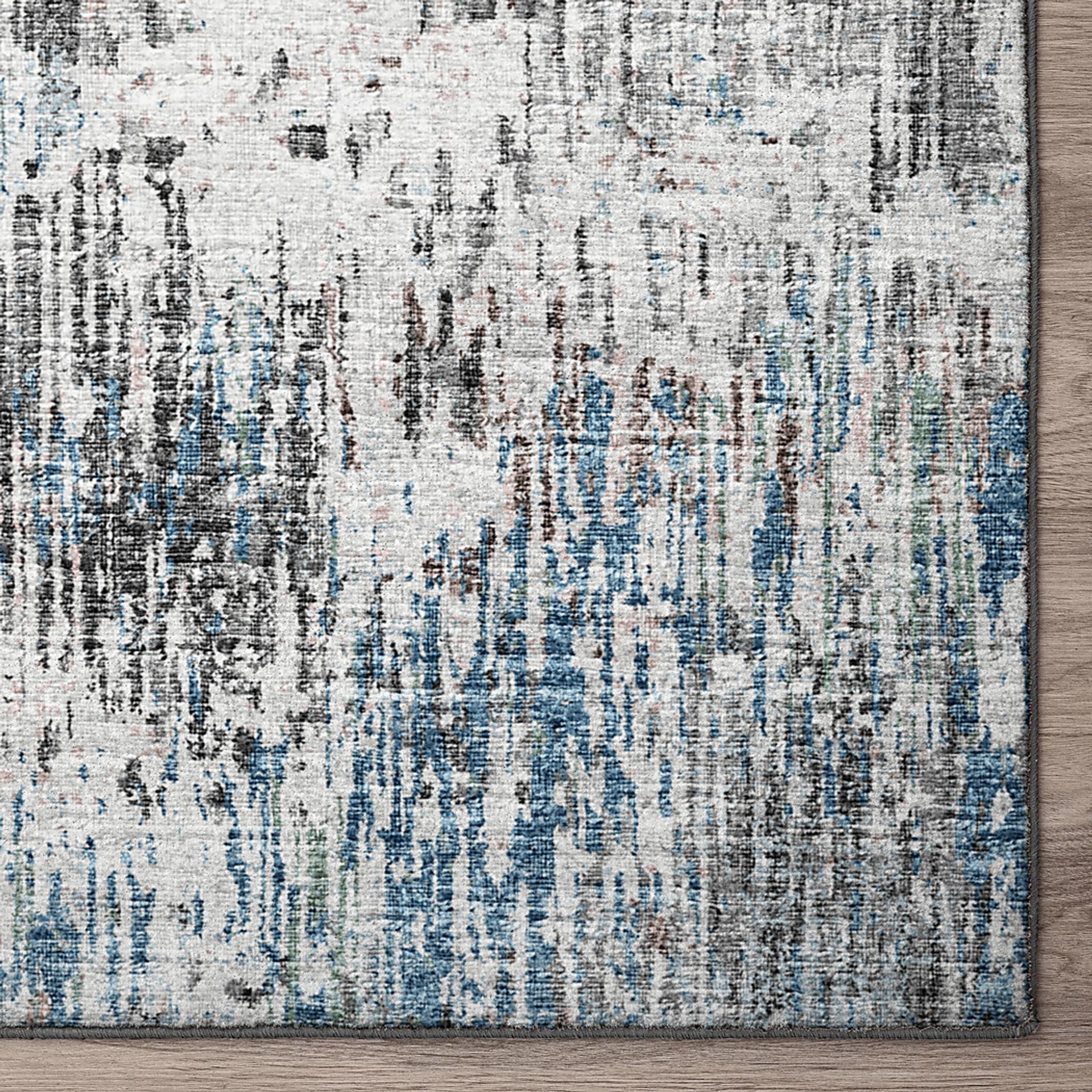 Delappe Blue 3' x 5' Rug - Image 2